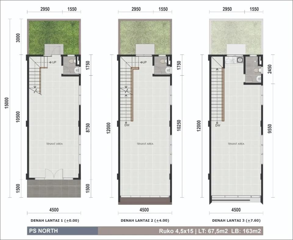 pasadena square north 4,5x14